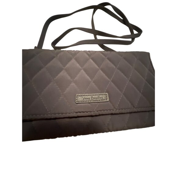 Vera Bradley Quilted Crossbody Wallet Purse With Multiple Card Slots & ID Window - Picture 2 of 4